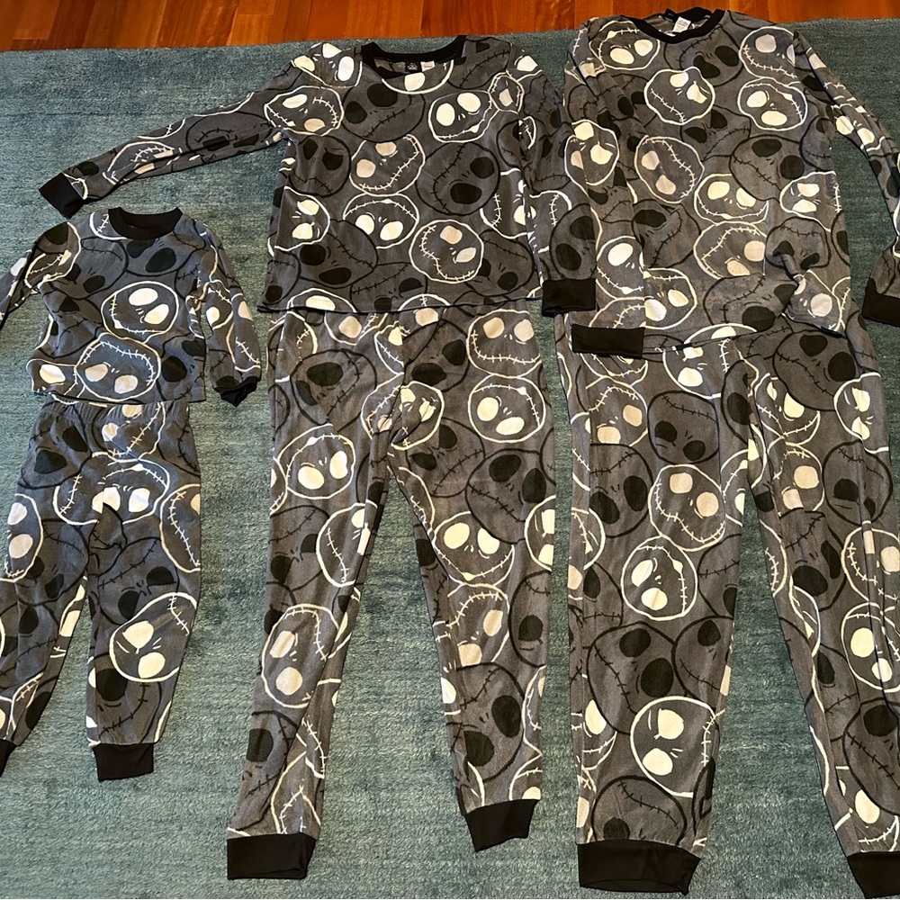Matching Nightmare Before Christmas Pajamas